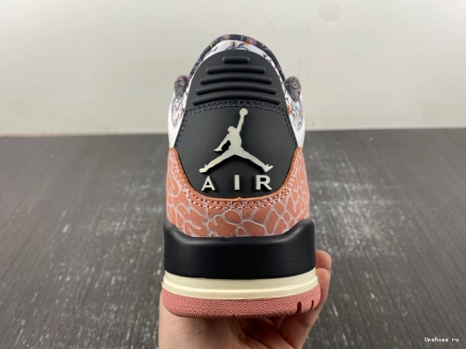 Vintage Retro 3  441140-100 Floral  Jordan 1029